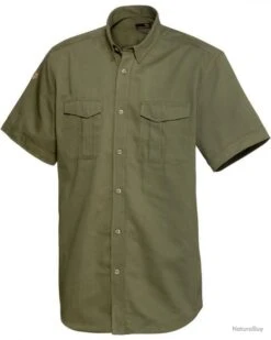 Chemise De Chasse à Manches Courtes Jubi (Couleur: Olive)