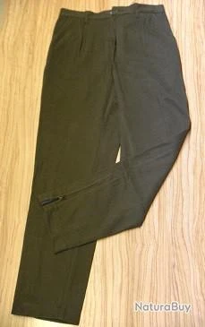 FUSEAU JEAN KAKI , LOVERGREEN , T:40.