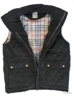 GILET DE CHASSE EN MOLESKINE KAKI "LOVERGREEN" T4XL