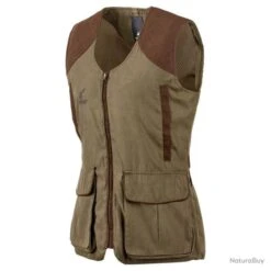 GILET LADY MILANO STAGUNT MARRON