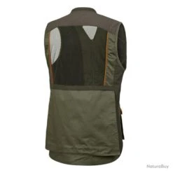 Gilet De Chasse Forez Stagunt Kaki