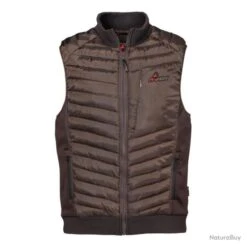 Gilet Matelassé Marron VERNEY CARRON Jaguar - TAILLE L