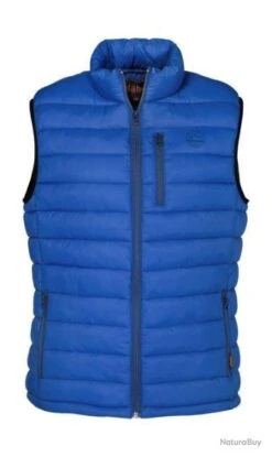 Gilet Matelassé Percussion Trekking Bleu Denim