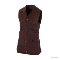 Gilet NORFOLK Browning Marron