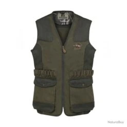 Gilet Percussion Tradition Broderie Sanglier - TAILLE S