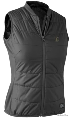 Gilet Chauffant Femme Lady Heat Noir Deerhunter