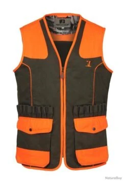 Gilet De Chasse Percussion Tradition Haute Visibilité