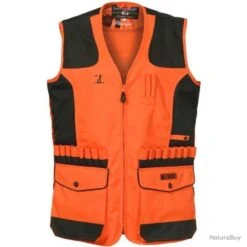 Gilet De Chasse Stronger Orange Percussion M