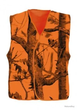 Gilet De Traque Ghost Camo Forest Fluo - Percussion T.M/L-VC71512