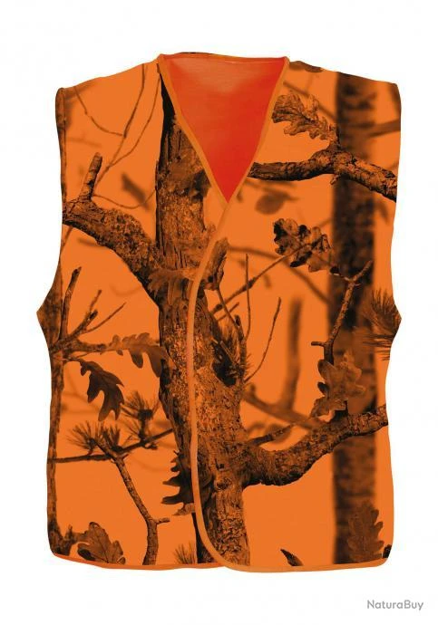 Gilet De Traque Ghost Camo Forest Fluo - Percussion T.M/L-VC71512 1 Gilet De Traque Ghost Camo Forest Fluo - Percussion T.M/L-VC71512