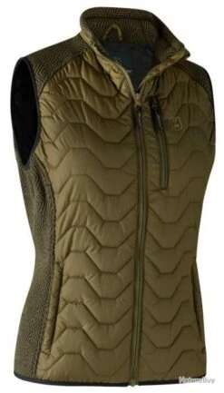 Gilet Matelassé Lady Beth Deerhunter Kaki 38