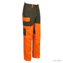 Pantalon Roncier Percussion Tradition Orange - TAILLE 48
