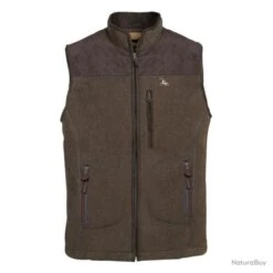 Gilet De Chasse Marron Foncé Verney Carron Presly Evo- TAILLE L