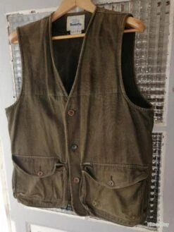 Beau Gilet De Chasse BERETTA En Coton Lourd Excellent état Taille 50 -Magasin Du Chasseur 00003 Beau gilet de chasse BERETTA en coton lourd excellent etat taille 50