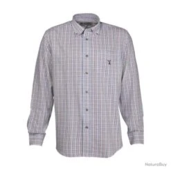 Chemise Percussion Petits Carreaux Rouge