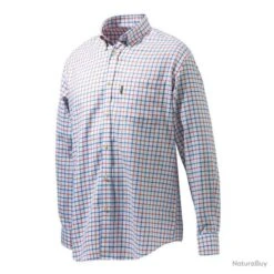 Chemise De Chasse Beretta Classic Blanc Rouge