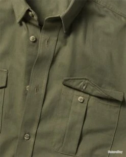 Chemise De Chasse à Manches Courtes Jubi Couleur Olive -Magasin Du Chasseur 00003 Chemise de chasse a manches courtes Jubi Couleur Olive