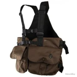 Gilet Harnais Multipoches Marron SOMLYS