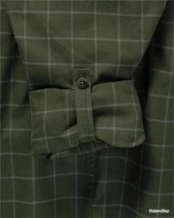 Chemise Element Check Couleur Olive. -Magasin Du Chasseur 00004 Chemise Element Check Couleur Olive Taille S