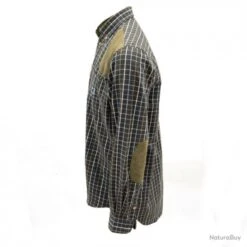 Chemise De Chasse Sologne En Coton Taille 1 -Magasin Du Chasseur 00005 Chemise Percussion Sologne marron Taille 1