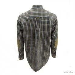 Chemise De Chasse Sologne En Coton Taille 1 -Magasin Du Chasseur 00006 Chemise Percussion Sologne marron Taille 1