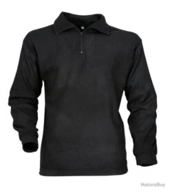 Chemise Chasse Percussion F1 Polaire Noir