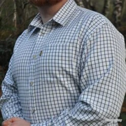 Chemises Tattersall Bleu