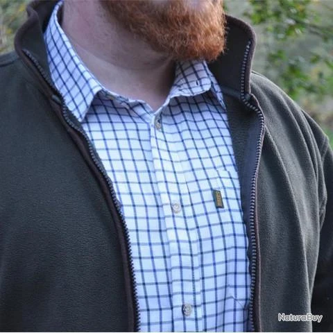 Chemises Tattersall Bleu 2 Chemises Tattersall Bleu – Image 2