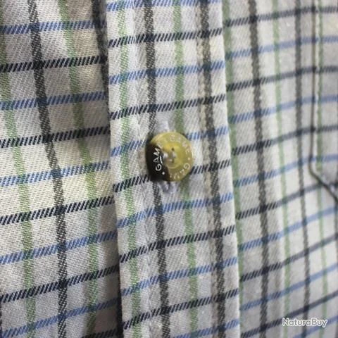 Chemises Tattersall Bleu 3 Chemises Tattersall Bleu – Image 3