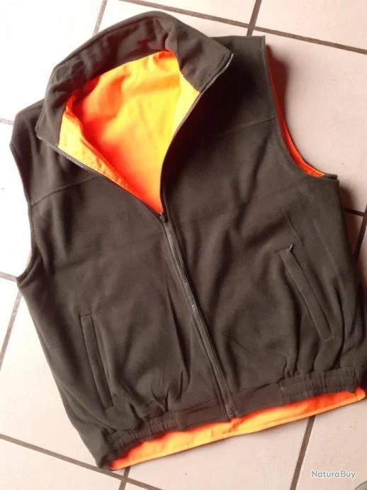 GILET POLAIRE REVERSIBLE XL 2 GILET POLAIRE REVERSIBLE XL – Image 2