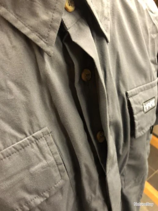 HANGAR33 CHEMISE HART SKYE BLEU TAILLE M ANCIEN MODELE 6 HANGAR33 CHEMISE HART SKYE BLEU TAILLE M ANCIEN MODELE – Image 6