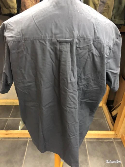 HANGAR33 CHEMISE HART SKYE BLEU TAILLE M ANCIEN MODELE 7 HANGAR33 CHEMISE HART SKYE BLEU TAILLE M ANCIEN MODELE – Image 7